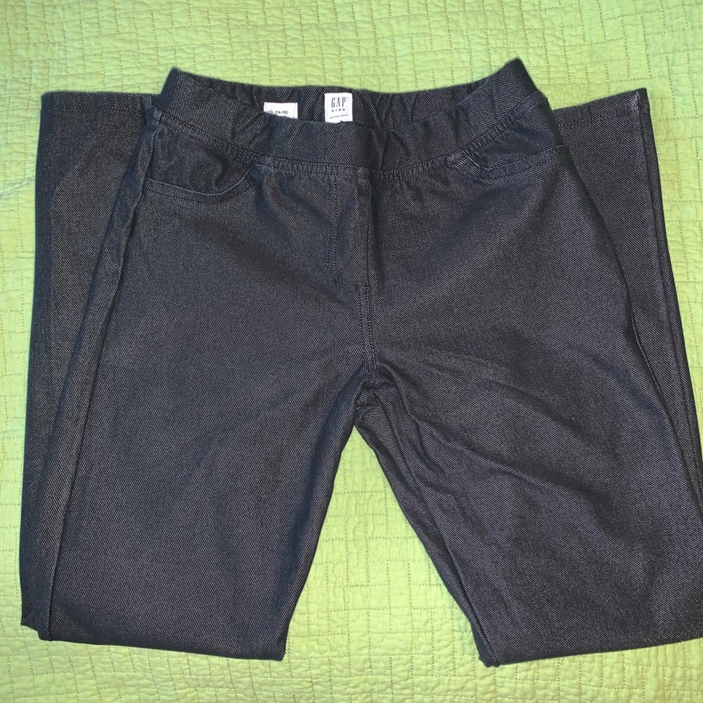 Girls GAP size 14/16 stretch jeans elastic waste